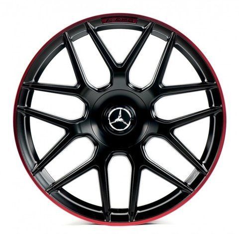 MR8010 Matt_Black_Red_Lip R22 J10.0 PCD5*130 ET36.0 DIA84.1 31240 фото