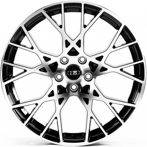 A3416 Black_Machined_Face R19 J8.5 PCD5x112 ET35.0 DIA66.5 34420 фото