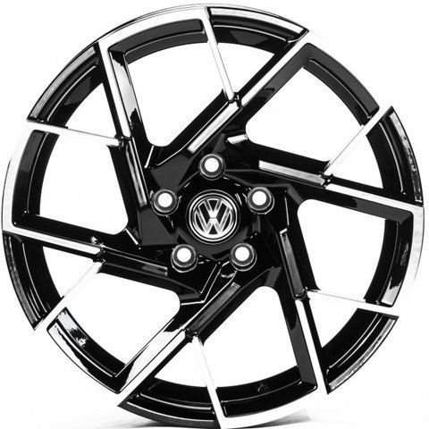 VV17967 GLOSS_BLACK_MACHINED_FACE R17 J7.0 PCD5*112 ET45.0 DIA57.1 35071 фото