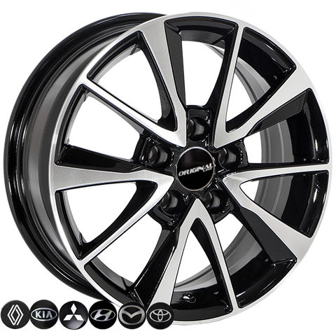 ZW-9039 BP R16*6.5J PCD5*114.3 ET35 DIA 67.1 656228 фото