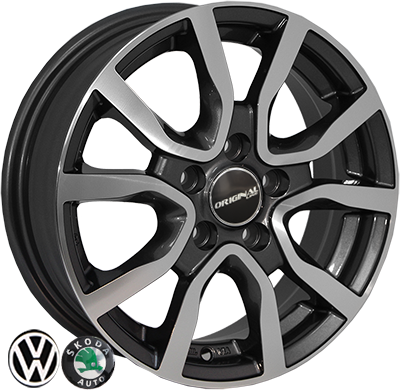 ZW-7365 EP R14*5.0J PCD5*100 ET35 DIA 57.1 45214 фото
