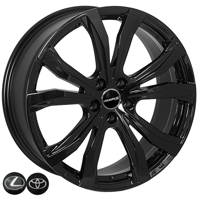 ZW-7764 BLACK R20*8.0J PCD5*114.3 ET30 DIA 60.1 205629 фото