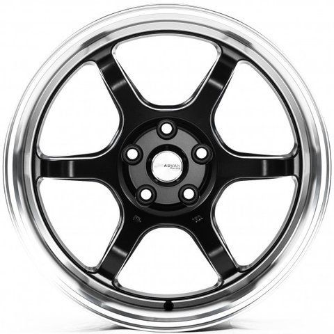 FF0061 Matte_Black_Machined_Lip R17 J7.5 PCD5x112 ET38.0 DIA66.56 34671 фото