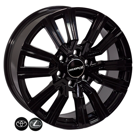 ZF-1754 BLACK R20*8.5J PCD6*139.7 ET40 DIA 95.1 206846 фото