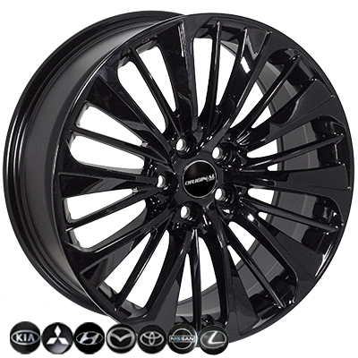 ZW-5372 BLACK R20*8.0J PCD5*114.3 ET35 DIA 67.1 205633 фото