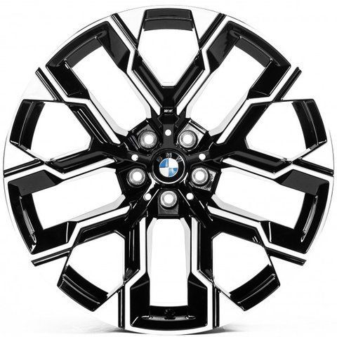 B20034 GLOSS_BLACK_MACHINED_FACE R20 J9.0 PCD5x112 ET24.0 DIA66.5 34918 фото