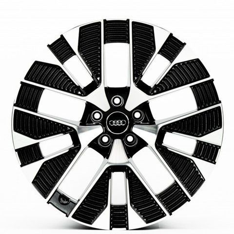 A624 Black_Machined_Face R21 J9.5 PCD5x112 ET35.0 DIA66.45 33109 фото