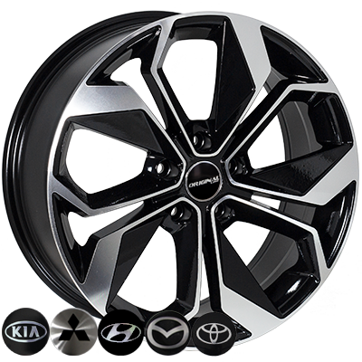 ZW-BK5168 BP R18*7.5J PCD5*114.3 ET38 DIA 67.1 856137 фото