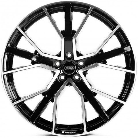 A01002 GLOSS_BLACK_MACHINED_FACE_FORGED R23 J10.0 PCD5*112 ET15.0 DIA66.5 33509 фото