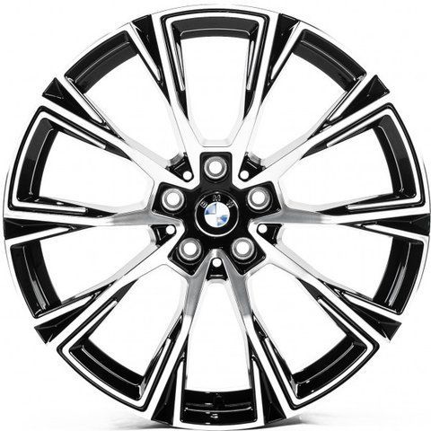 B3122 Black_Machined_Face R19 J8.5 PCD5x112 ET30.0 DIA66.5 35237 фото
