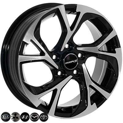 ZF-FE197 BMF R16*6.5J PCD5*114.3 ET45 DIA 67.1 656208 фото