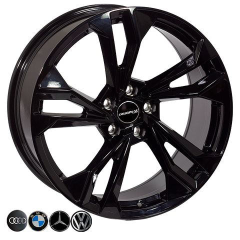 ZF-9378 BLACK R19*8.5J PCD5*112 ET32 DIA 66.6 955149 фото