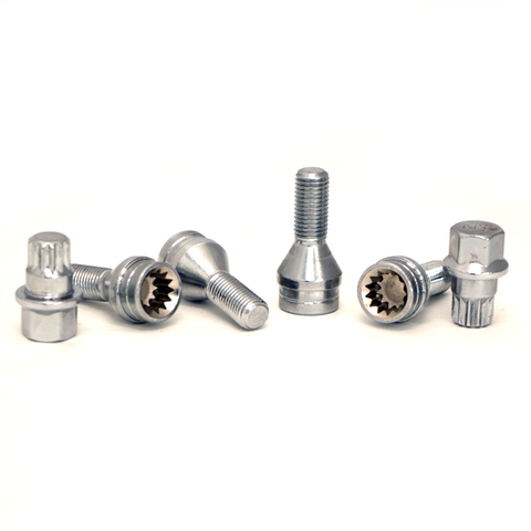 БОЛТ СЕКР. ( M12*1,5 ) H=26 (LB 005) (4+2 KEY) PLASTIC PACK 2408 фото