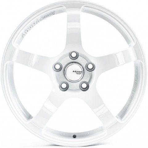 FF015 White R18 J8.5 PCD5x114.3 ET38.0 DIA73.1 35021 фото