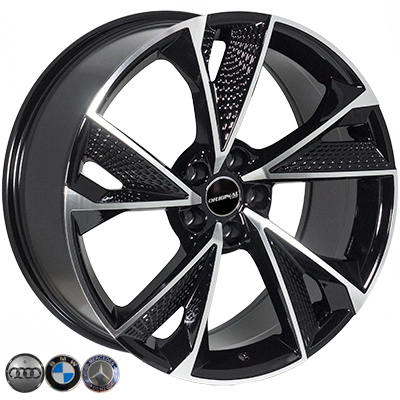ZW-BK5749 BP R19*8.5J PCD5*112 ET25 DIA 66.6 95578 фото