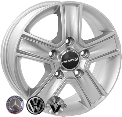 ZW-BK473 S R15*6.5J PCD5*160 ET60 DIA 65.1 55016 фото