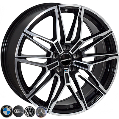 ZW-BK5938 BP R19*8.0J PCD5*112 ET30 DIA 66.6 95583 фото