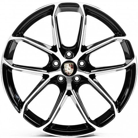PR20395 GLOSS_BLACK_MACHINED_FACE R20 J9.0 PCD5x112 ET26.0 DIA66.45 34957 фото