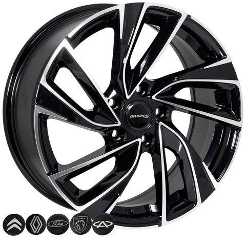 ZW-BK5772 BP R15*6.5J PCD5*108 ET37 DIA 65.1 55340 фото