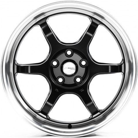 FF006 Matt_Black_Machined_Lip R19 J9.5 PCD5x114.3 ET22.0 DIA73.1 35036 фото