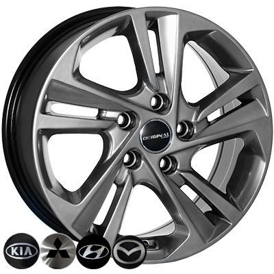 ZW-BK5210 HB R16*6.5J PCD5*114.3 ET45 DIA 67.1 656183 фото