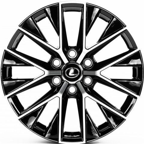 LX20912 GLOSS_BLACK_MACHINED_FACE R20 J8.0 PCD6x139.7 ET55.0 DIA95.1 34974 фото