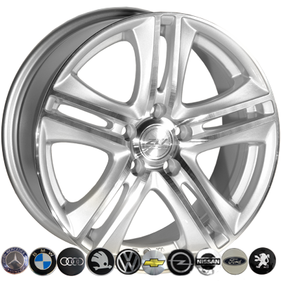 ZW-392 SP R15*6.5J PCD4*100 ET40 DIA 67.1 542118 фото