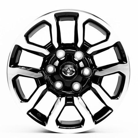 TY962 Black_Machined_Face R17 J7.5 PCD6x139.7 ET25.0 DIA106.2 32517 фото
