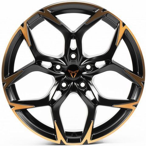 CUP275 Satin_Black_Machined_Spokes_Bronze_Coating R19 J8.5 PCD5x112 ET38.0 DIA57.1 33543 фото